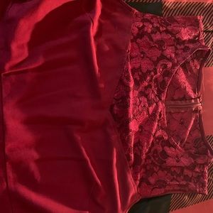 Women’s size 2xl maroon dress
